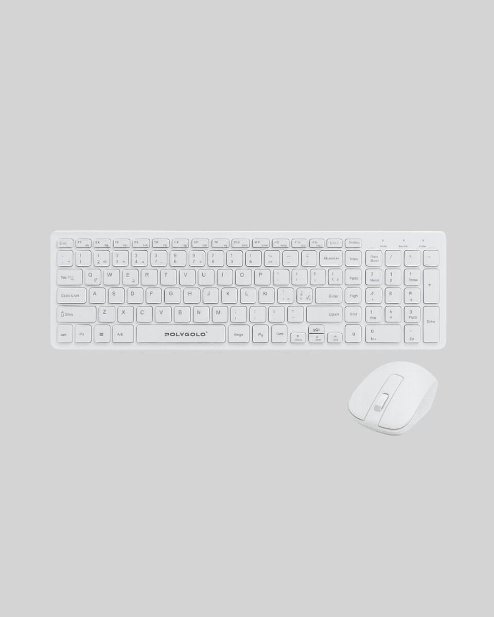 Ofis ve Ev Kullanımı İçin Kablosuz Klavye Fare Seti - Ergonomik ve Pratik