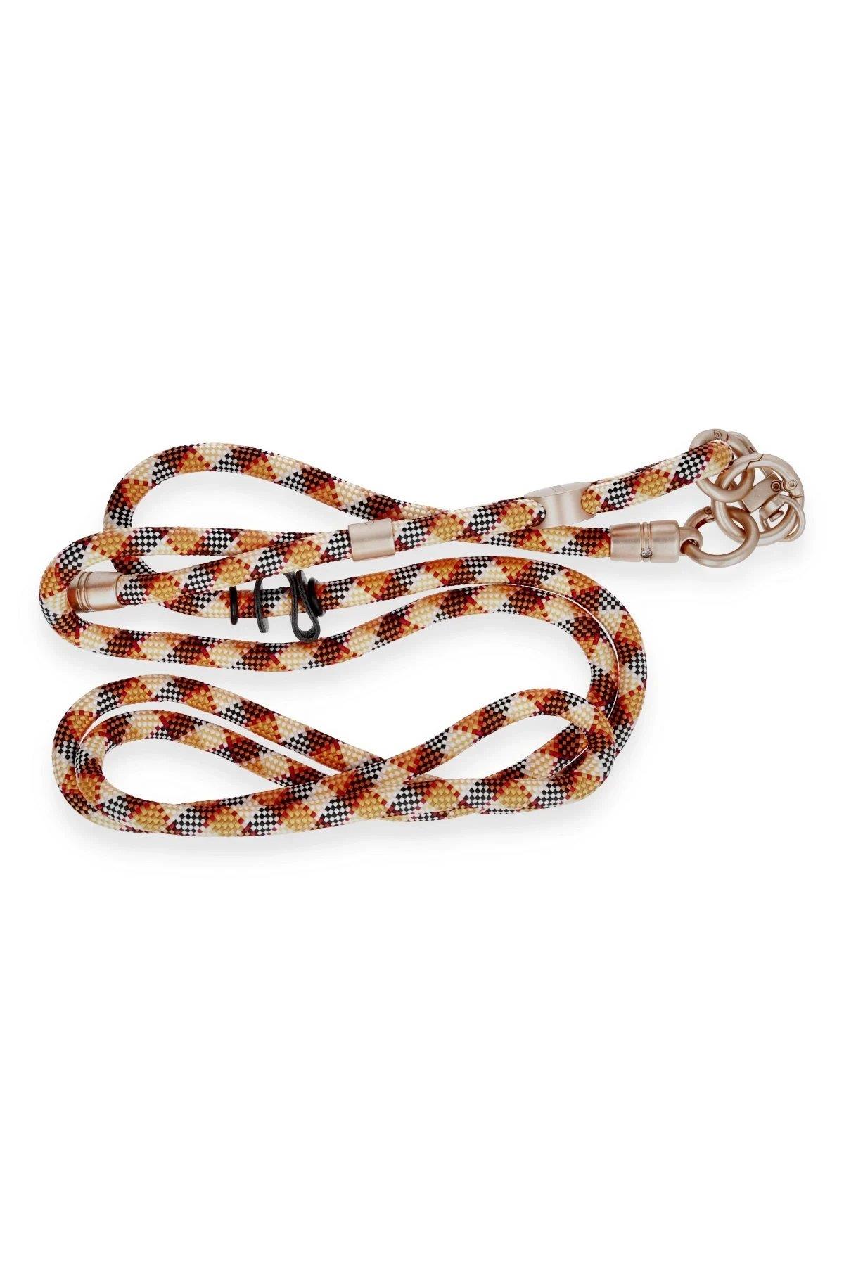 Onegif JE Desenli Boyun Askısı - Turuncu