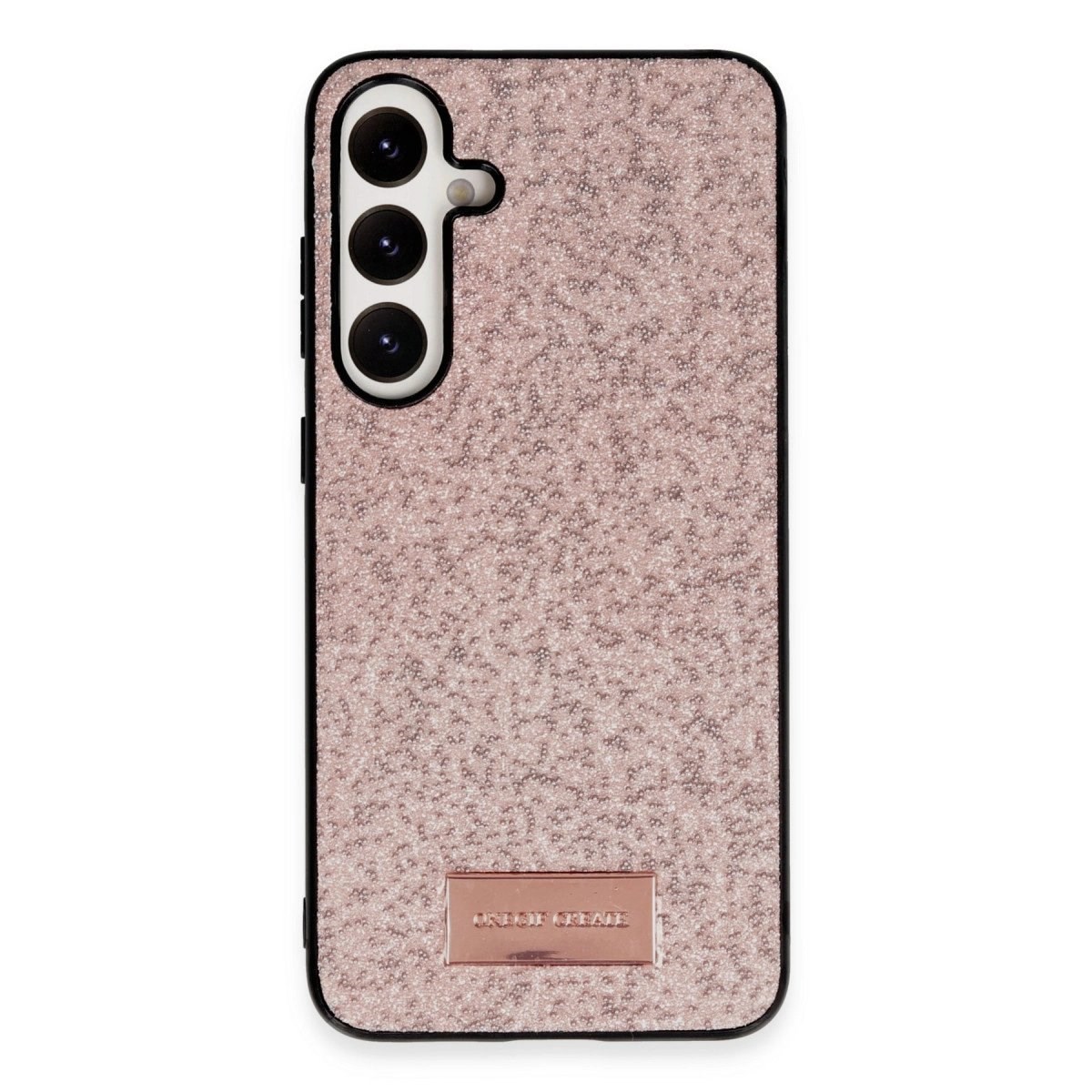 Onegif Samsung Galaxy A25 5g Bright Simli Kapak - Pembe