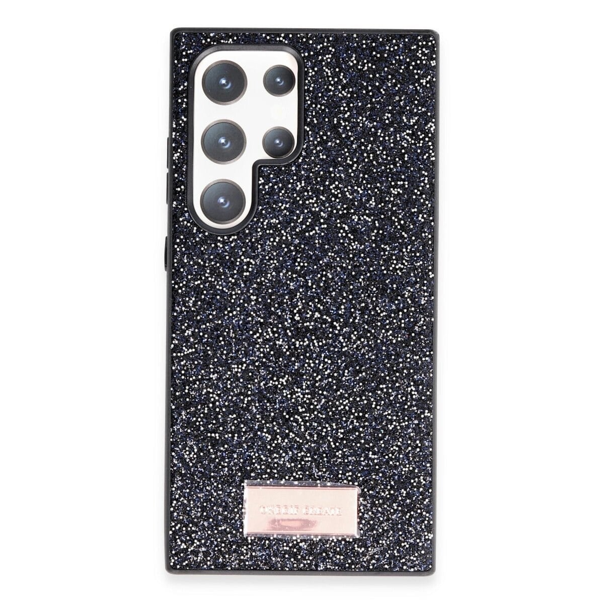 Onegif Samsung Galaxy S23 Ultra Bright Simli Kapak - Siyah