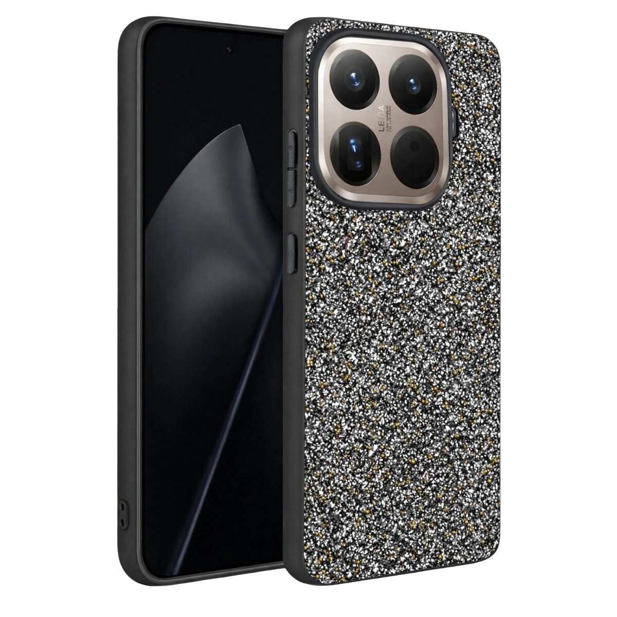 Onegif Xiaomi Mi 15t Pro Bright Simli Kapak - Gold