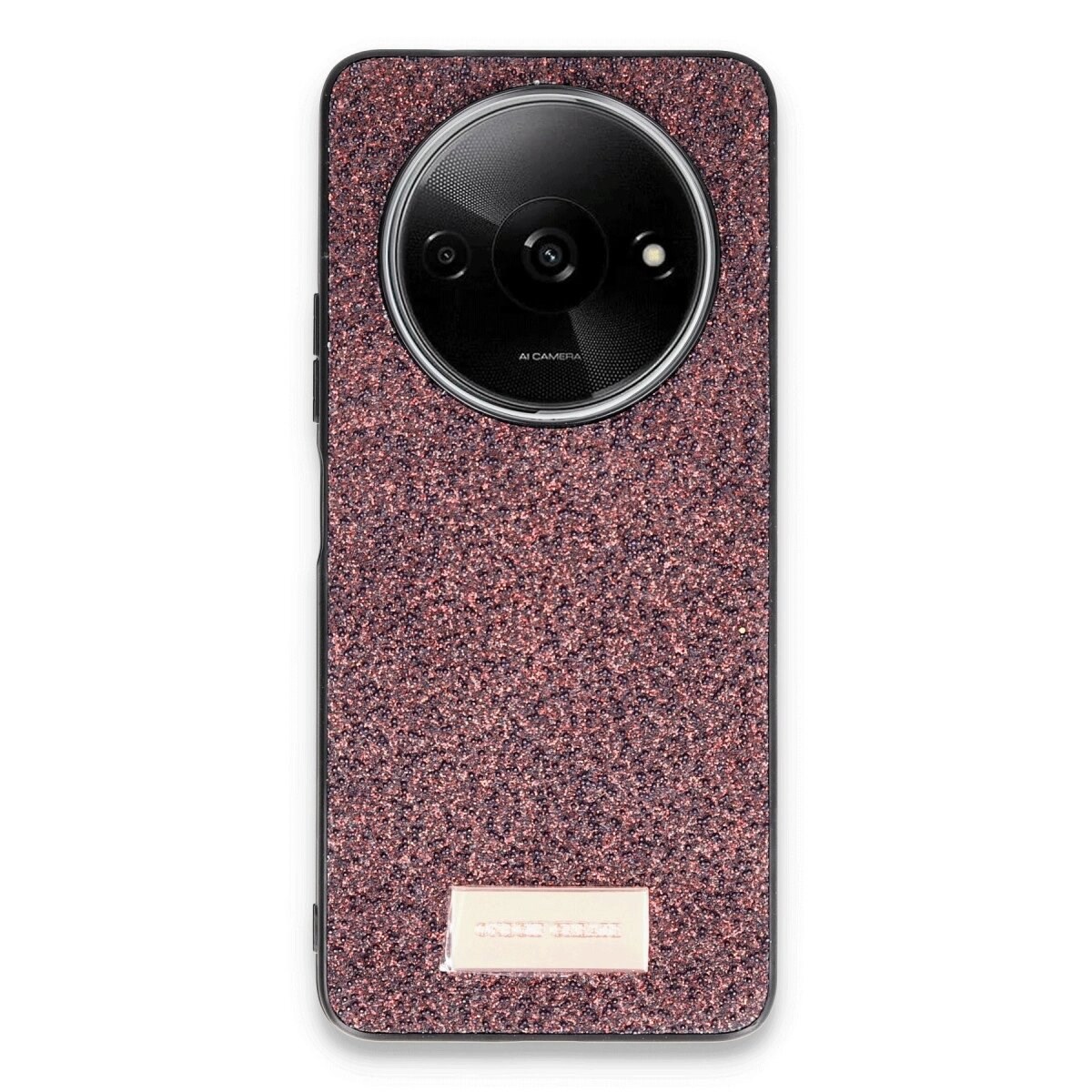 Onegif Xiaomi Redmi A3 4g Bright Simli Kapak - Derin Mor