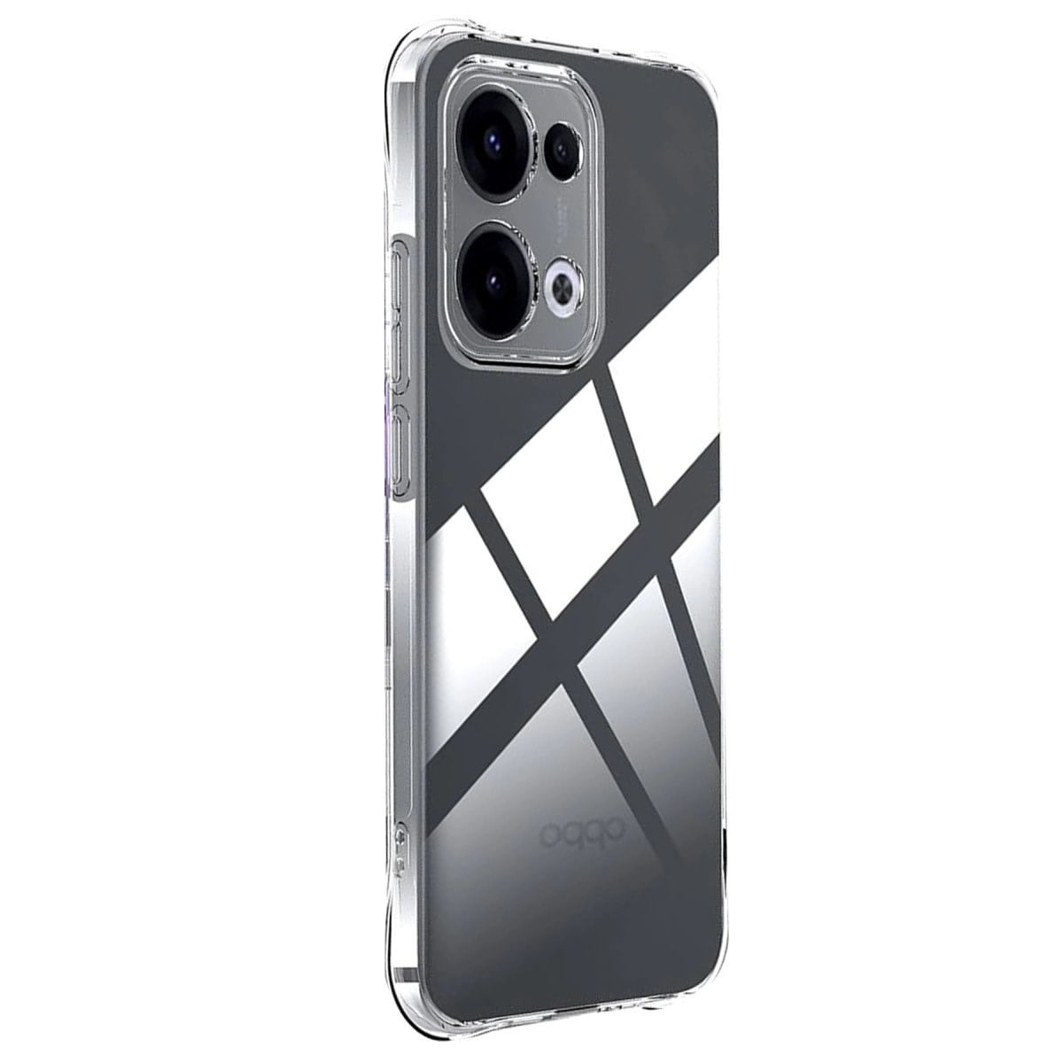 Oppo A6 Pro 4g Lüx Şeffaf Silikon - Şeffaf