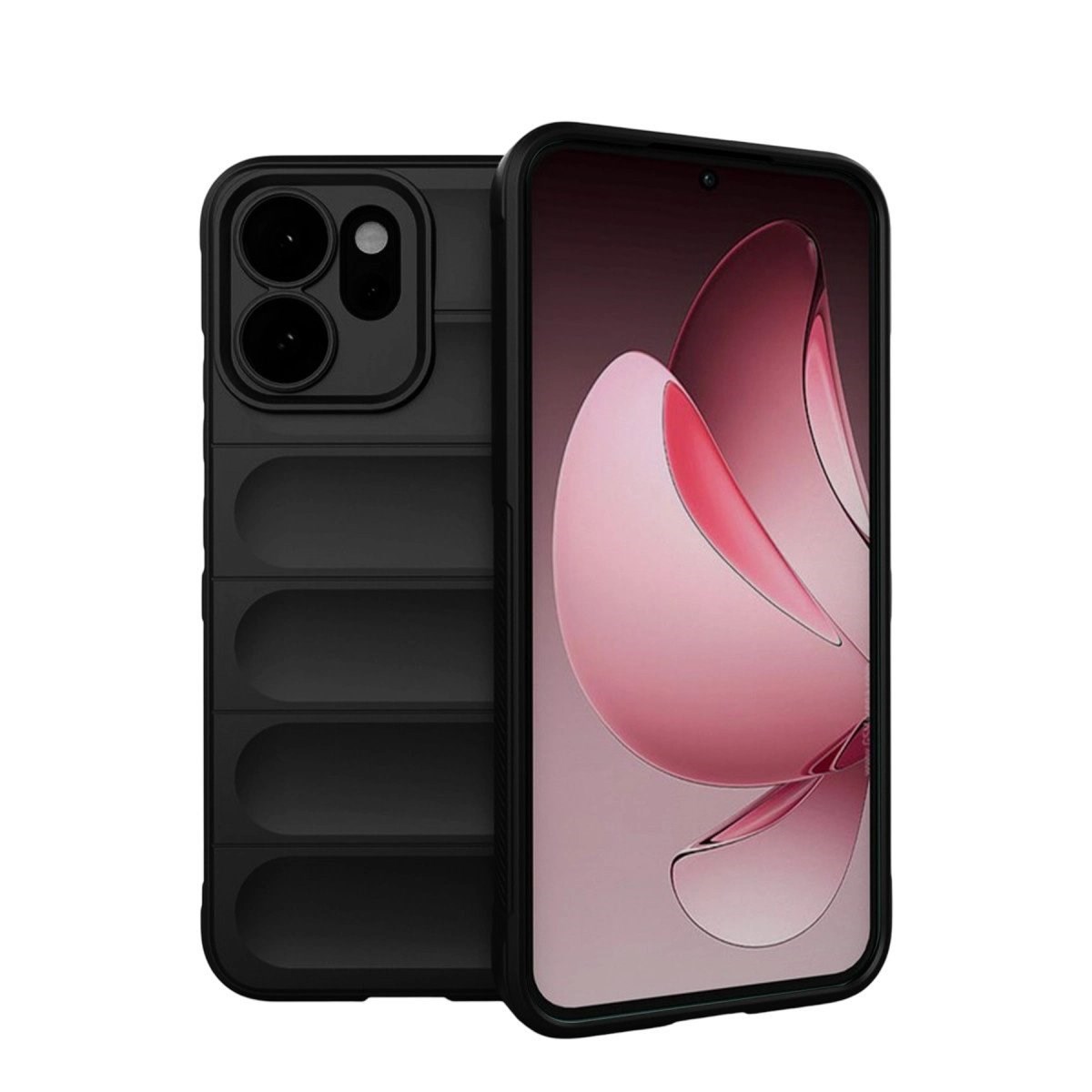 Oppo Reno 14 Optimum Silikon - Siyah