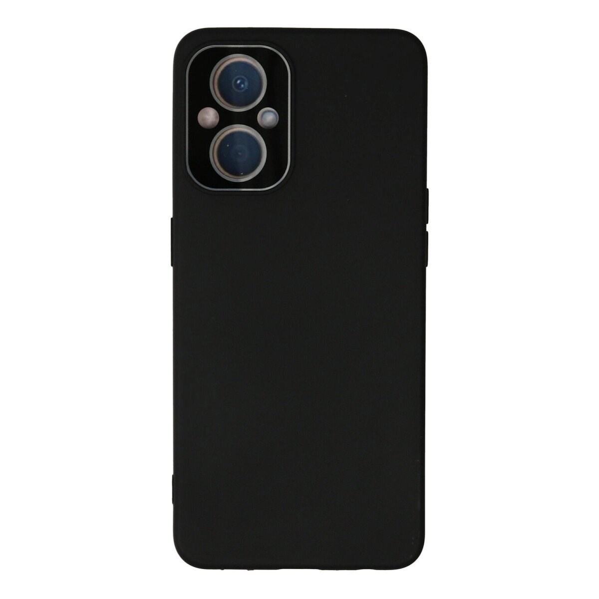 Oppo Reno 7 Lite Kılıf Lansman Glass Kapak - Siyah