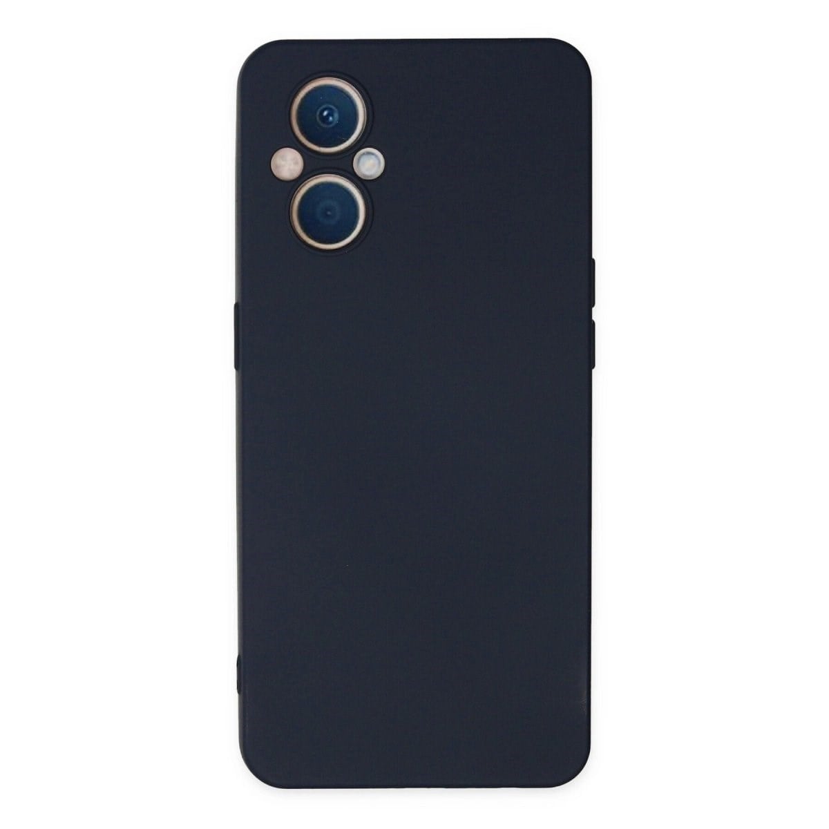Oppo Reno 7 Lite Kılıf Nano İçi Kadife Silikon - Lacivert