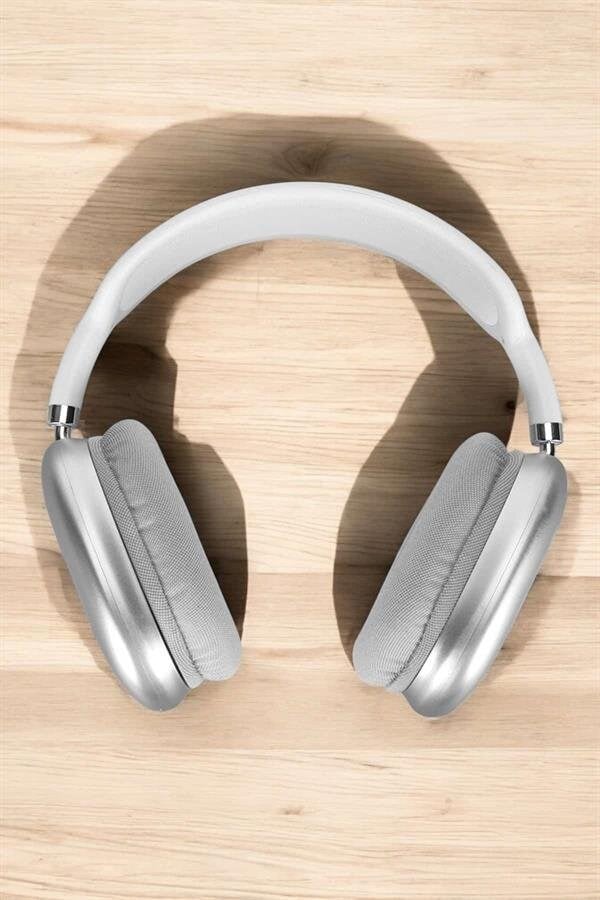 P9 Plus Kablosuz Kulak Üstü Bluetooth Kulaklık Beyaz Mikrofonlu Kulaküstü Kablosuz Kulaklık