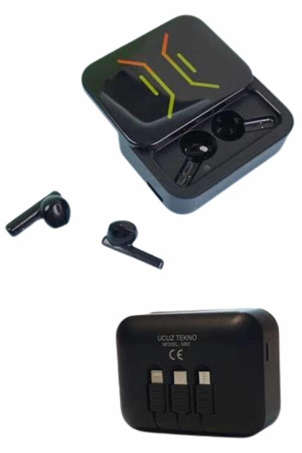 Powerbank Bluetooth Kulaklık Oyuncu Kulaklığı Yüksek Ses Kaliteli