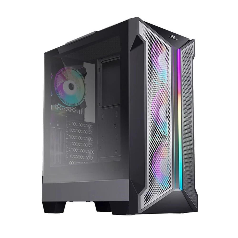 POWERBOOST VK-Z002B 4-ARGB RING FANLI GAMING MID-TOWER PC KASASI