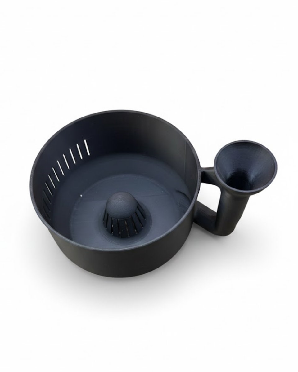 Pratik Sebze Yıkayıcı Süzgeçli Hazneli Ergonomik Saplı Mutfak Yardımcısı