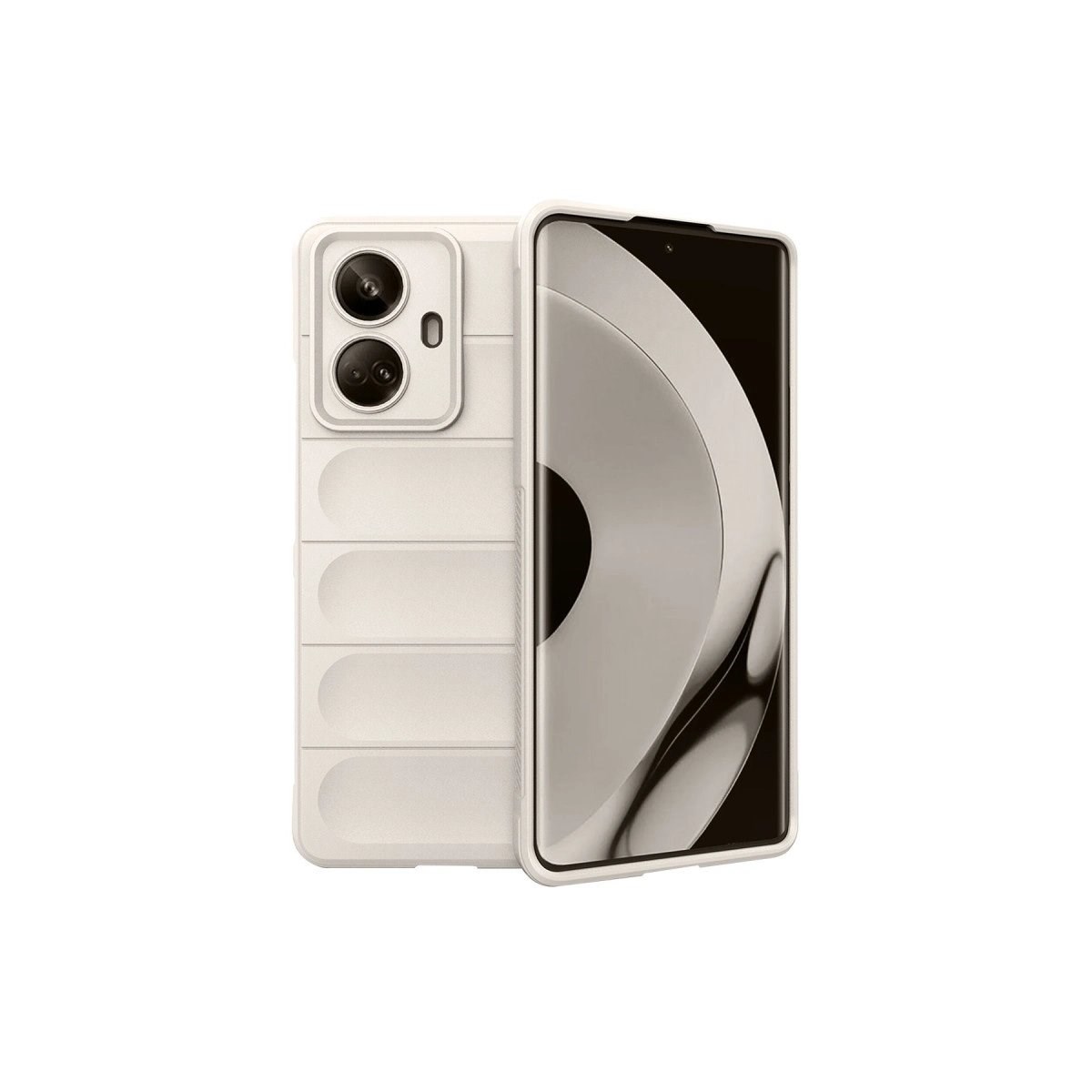 Realme 10 Pro 5g Kılıf Optimum Silikon - Krem