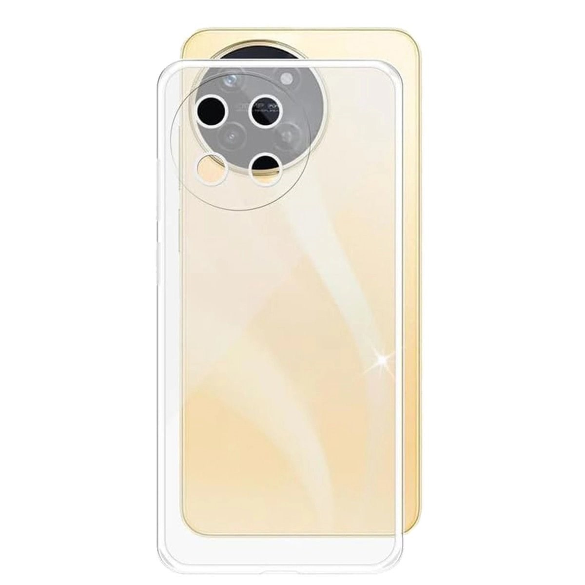 Realme 11 Kılıf Lüx Şeffaf Silikon