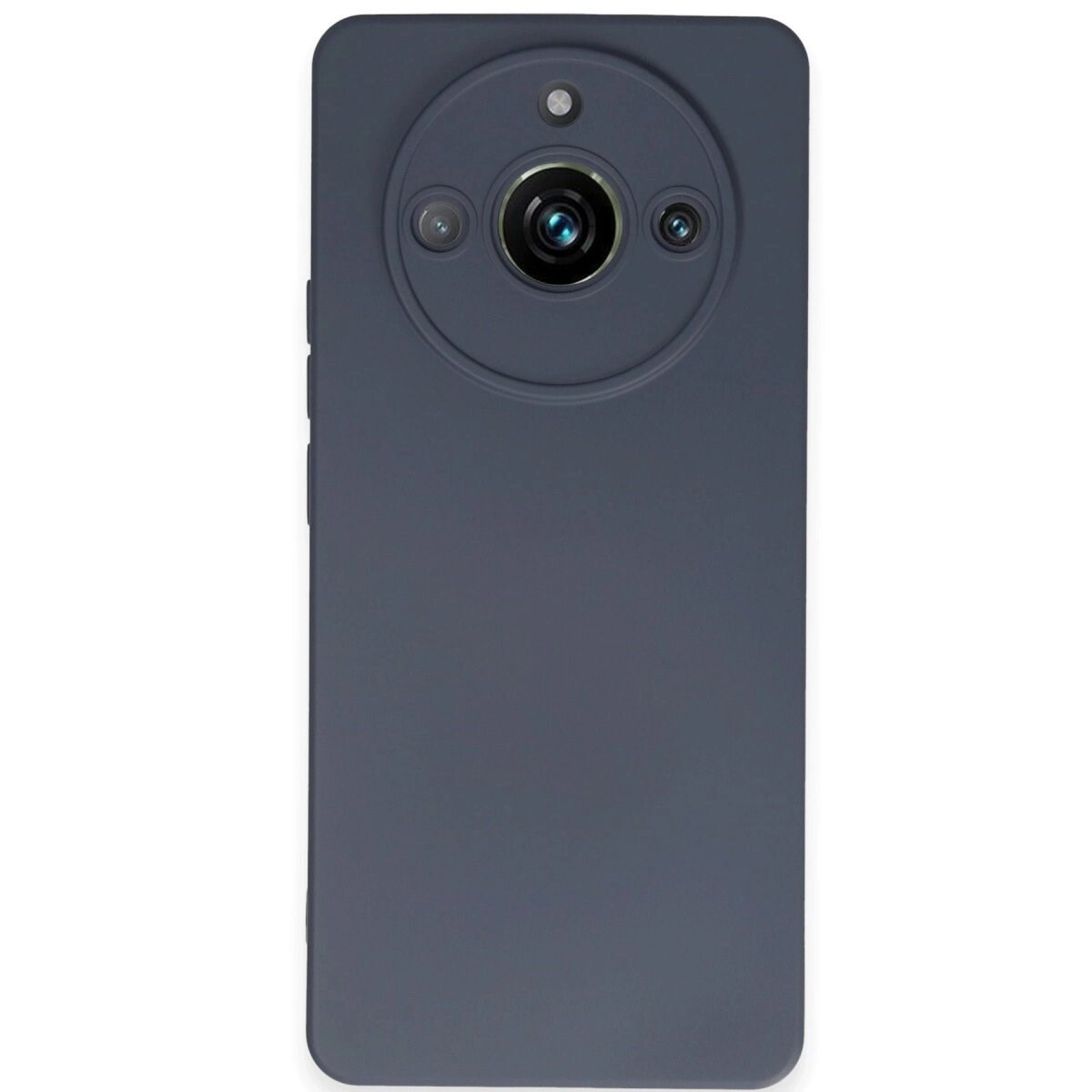 Realme 11 Pro Kılıf Nano İçi Kadife Silikon - Gri