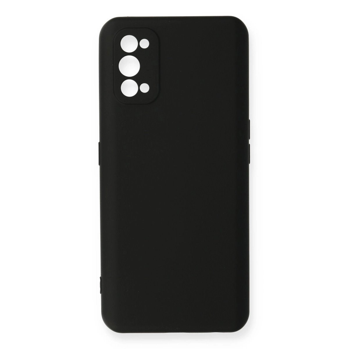 Realme 7 Pro Kılıf Nano İçi Kadife Silikon - Siyah