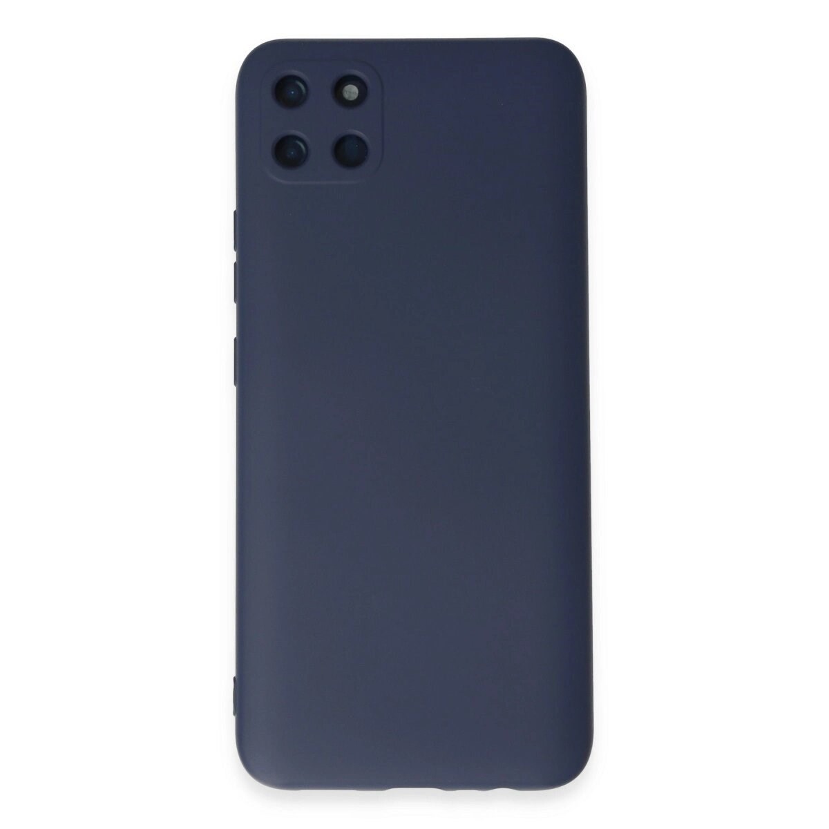 Realme C11 Kılıf Nano İçi Kadife Silikon - Lacivert