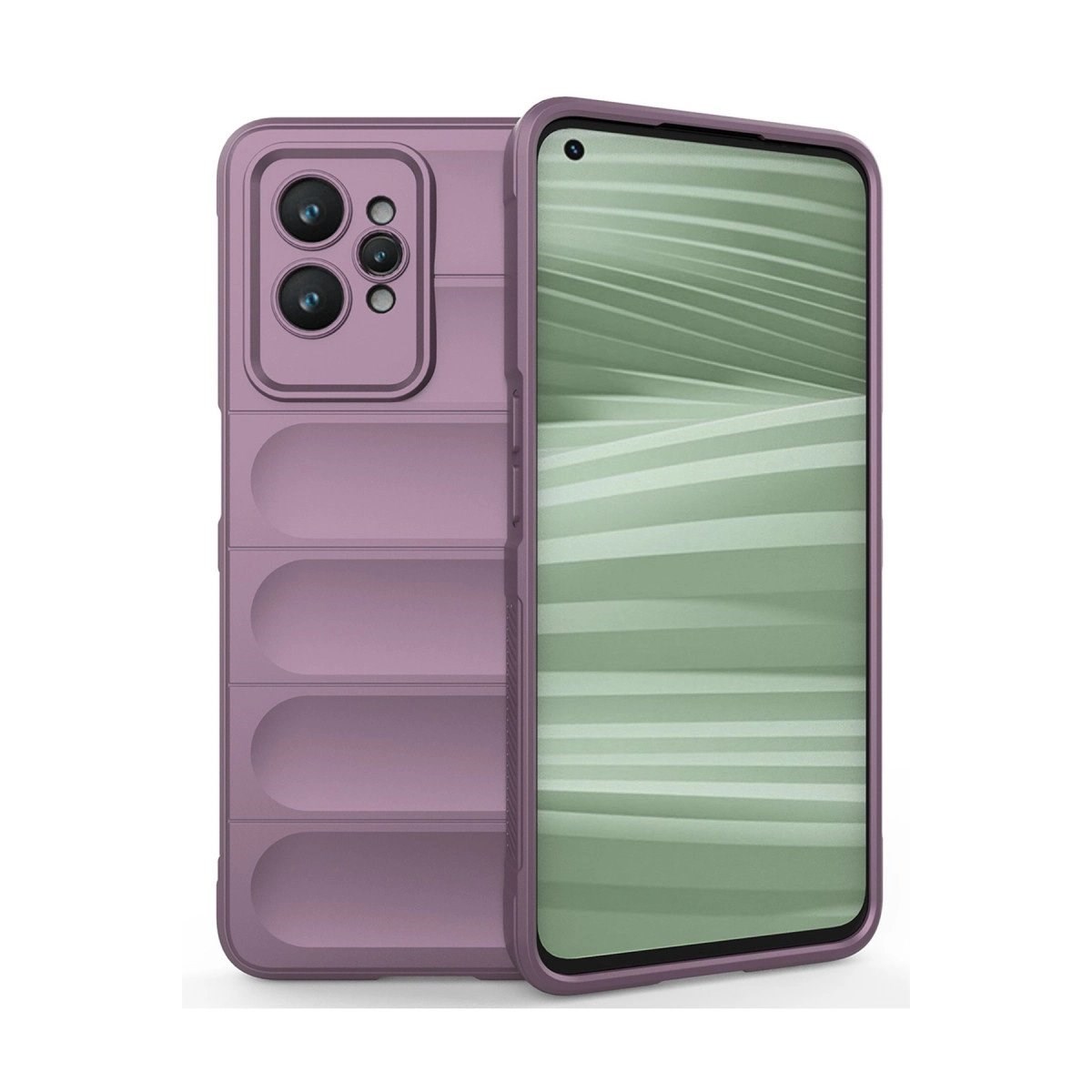 Realme Gt2 Pro 5g Kılıf Optimum Silikon - Mor