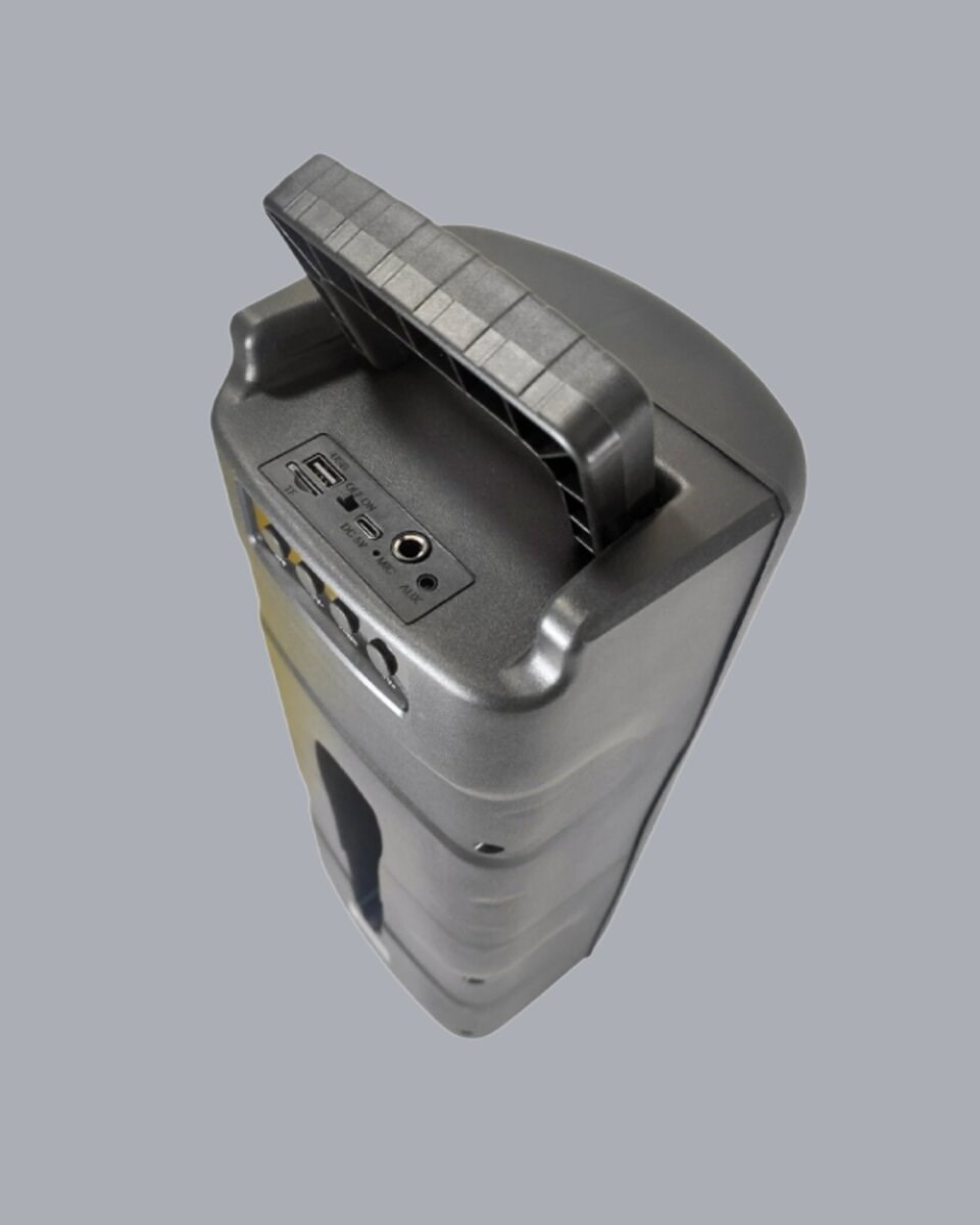 Renkli Işıklı Bluetooth Hoparlör – Taşınabilir, Güçlü Ses Performansı