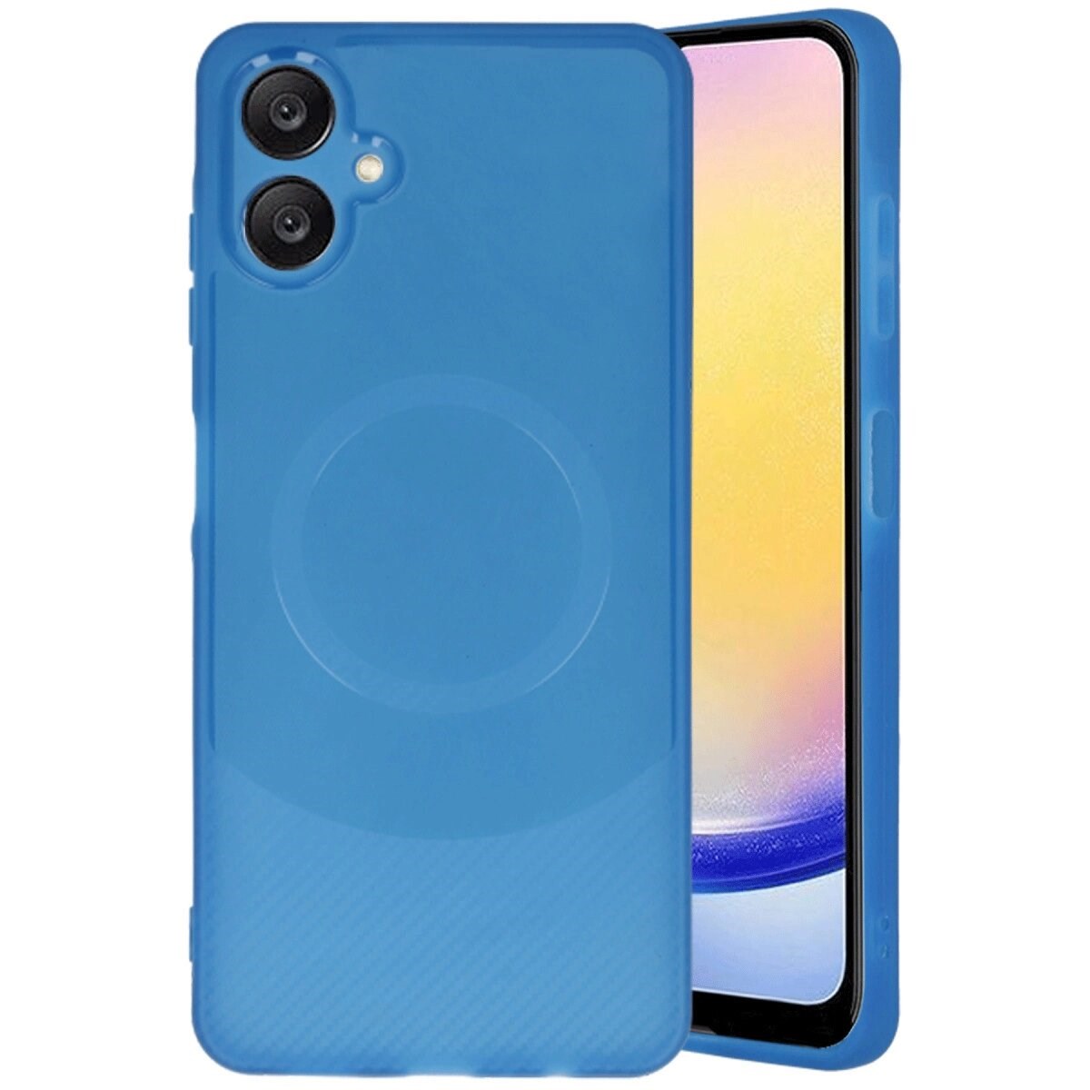 Samsung A06 Kılıf Maya Karbon Kapak - Lacivert
