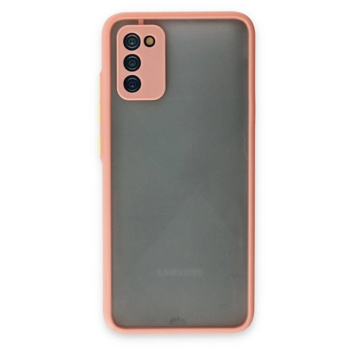 Samsung Galaxy A02s Kılıf Montreal Silikon Kapak - Pembe