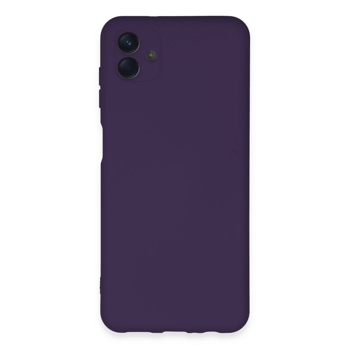 Samsung Galaxy A04e Kılıf Nano İçi Kadife Silikon - Mor