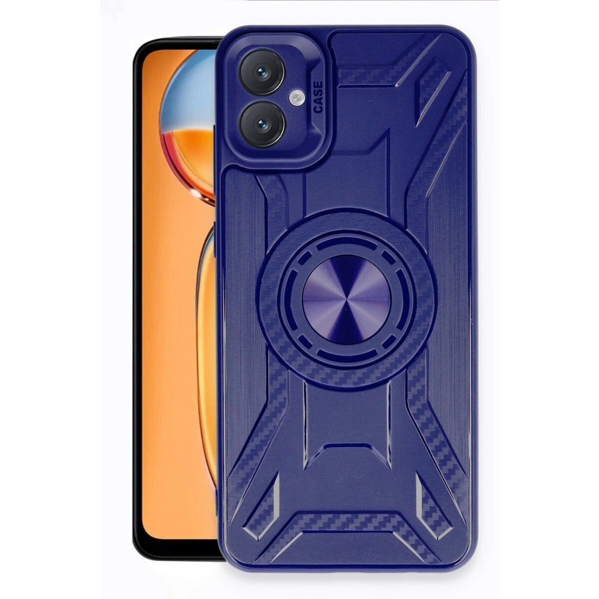 Samsung Galaxy A05 Kılıf Lincoln Silikon - Lacivert