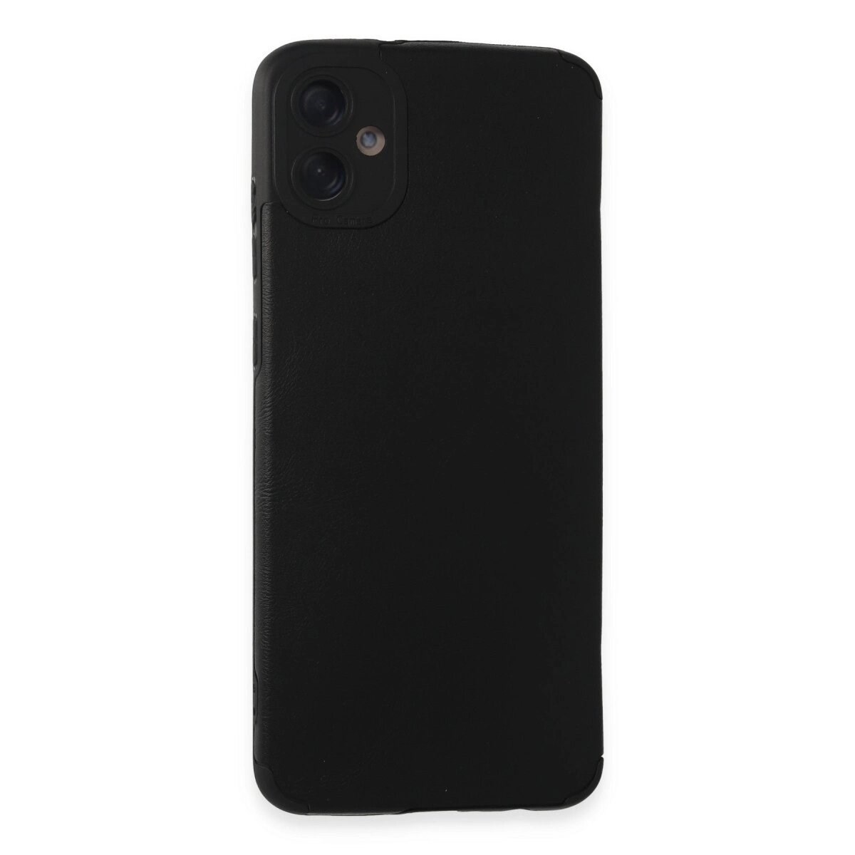 Samsung Galaxy A05 Kılıf Loop Deri Silikon - Siyah