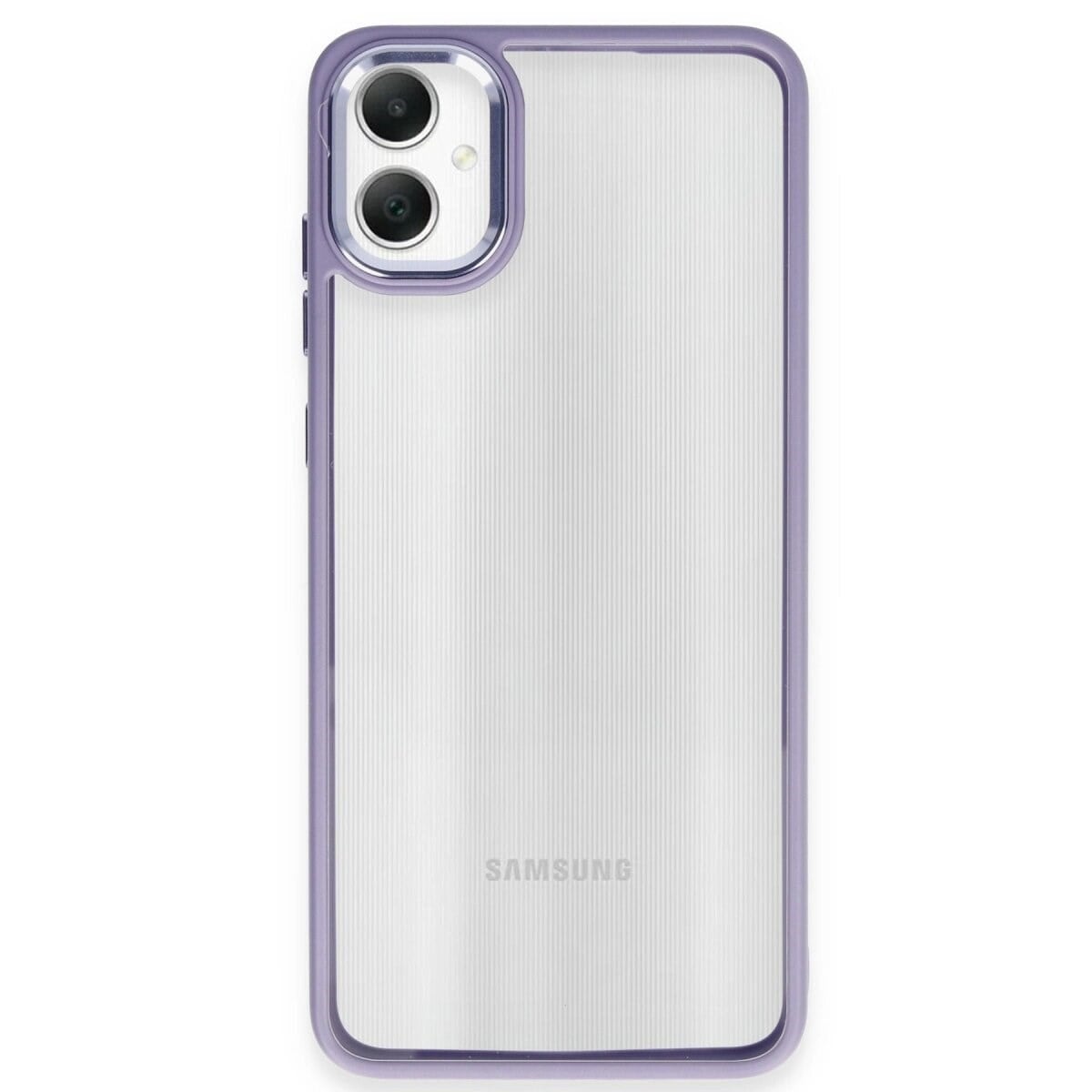 Samsung Galaxy A05 Kılıf Power Silikon - Lila