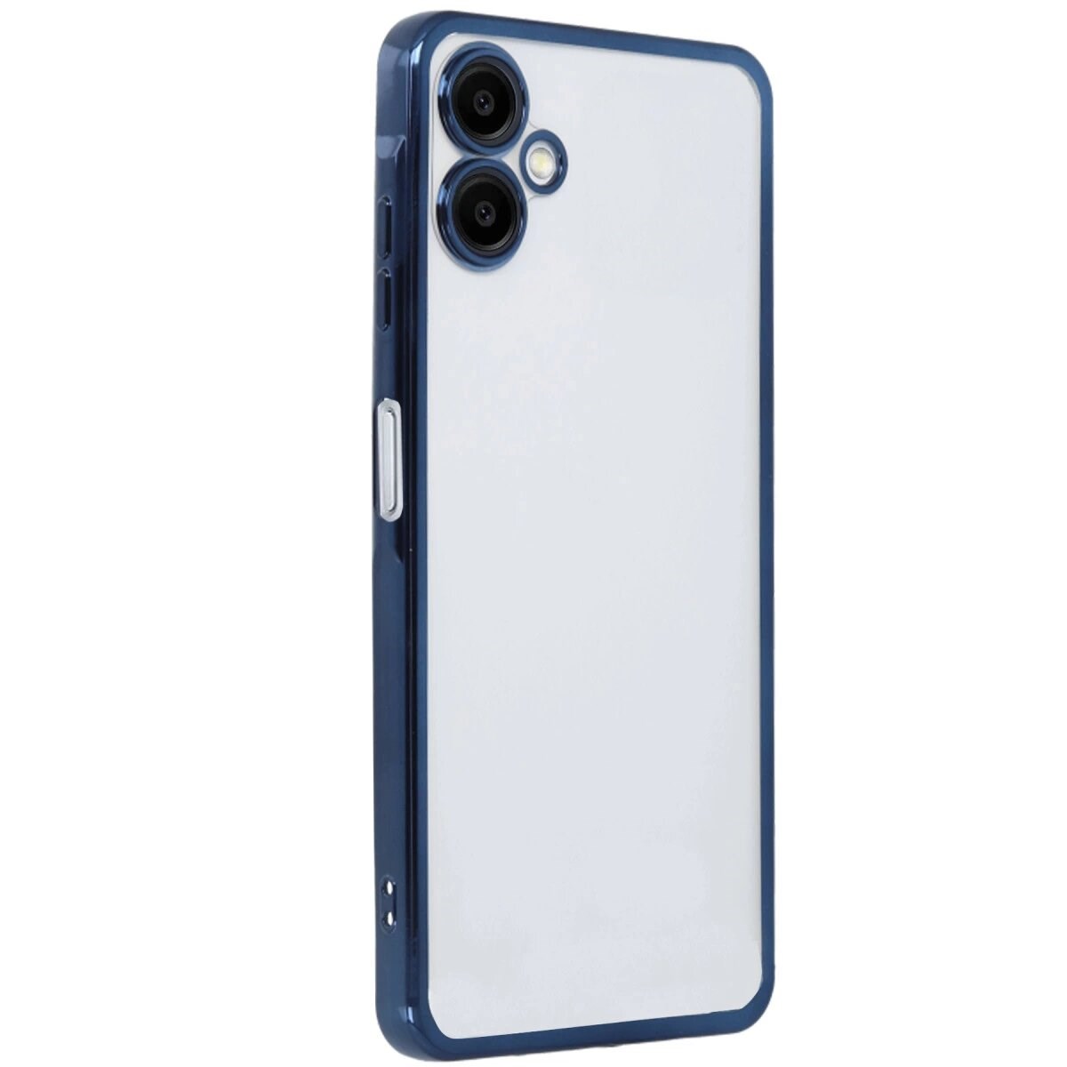 Samsung Galaxy A06 Kılıf Razer Lensli Silikon - Lacivert