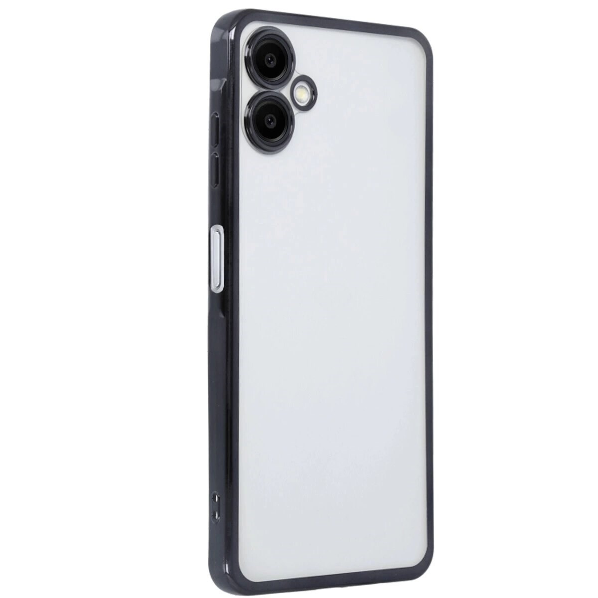 Samsung Galaxy A06 Kılıf Razer Lensli Silikon - Siyah