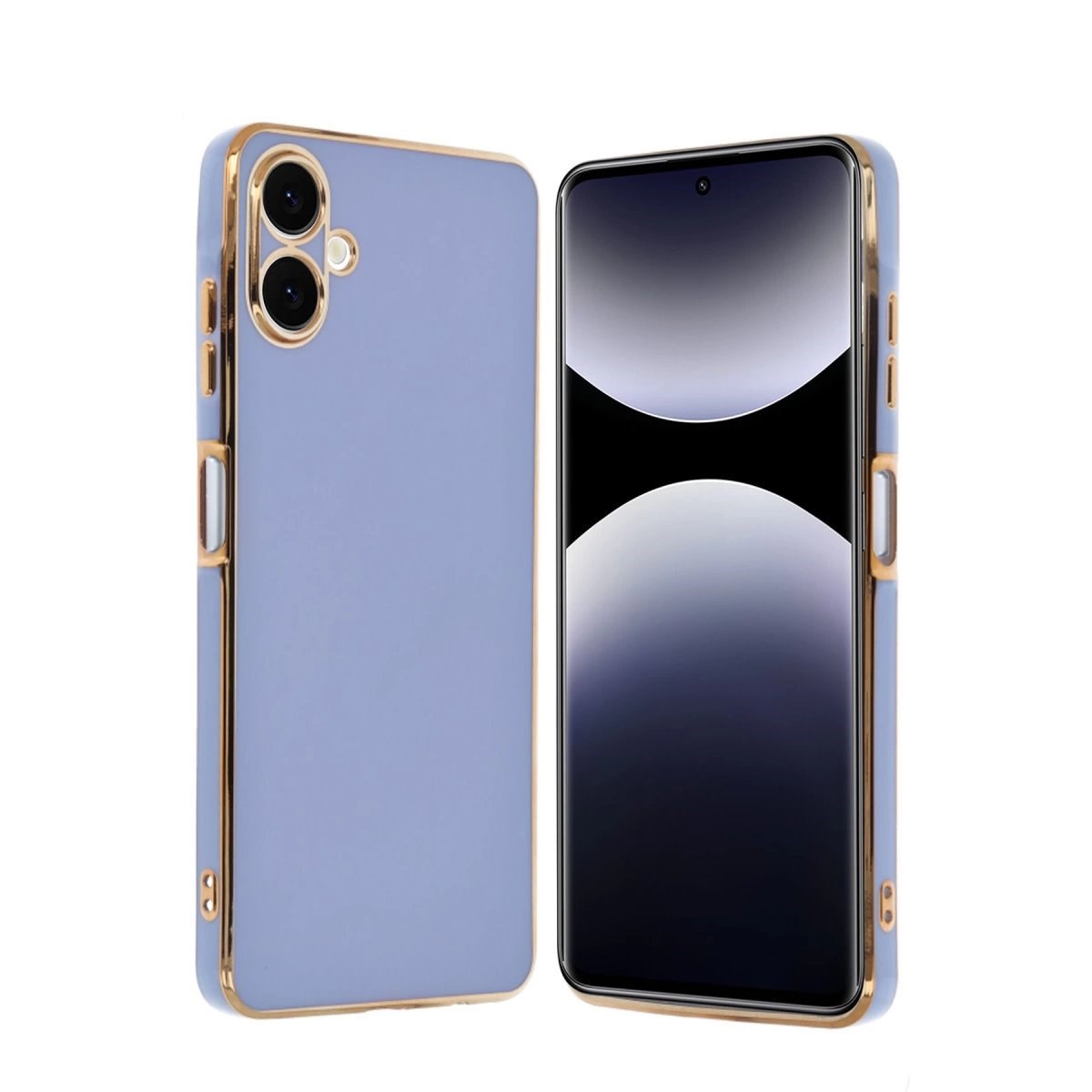 Samsung Galaxy A06 Kılıf Volet Silikon - Mavi