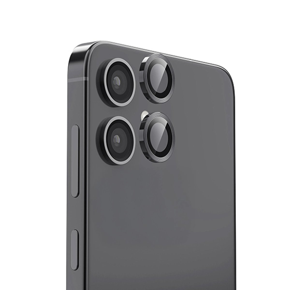 Samsung Galaxy A06 Raze Metal Kamera Lens - Siyah