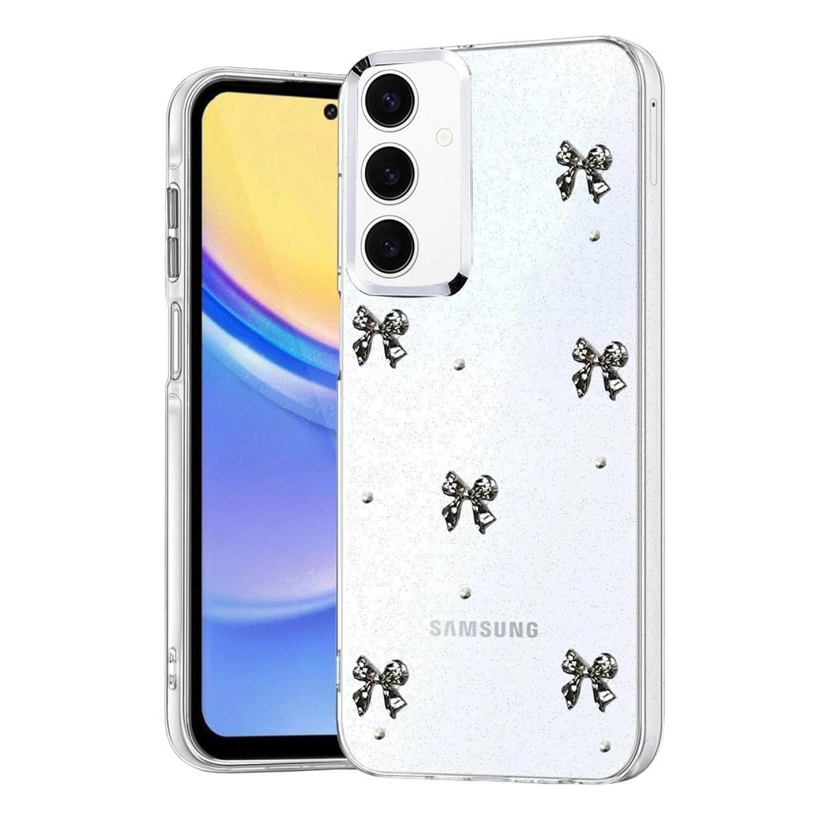 Samsung Galaxy A15 4g Fiyonk Desenli Kapak - Desen 5