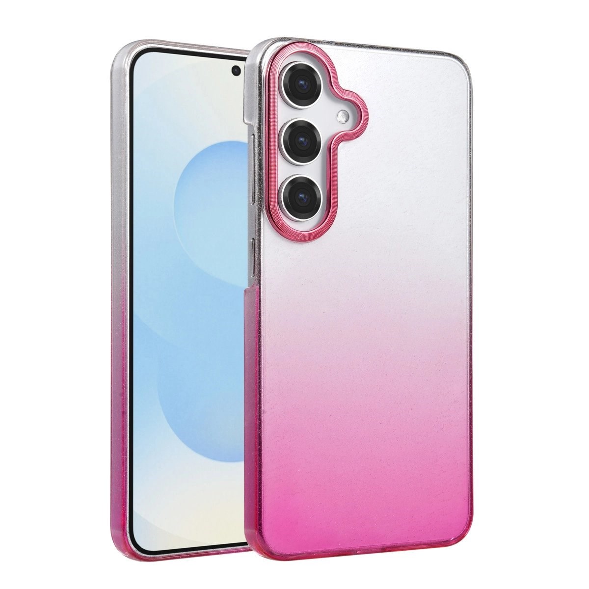 Samsung Galaxy A15 4g Glossy Kapak - Pembe