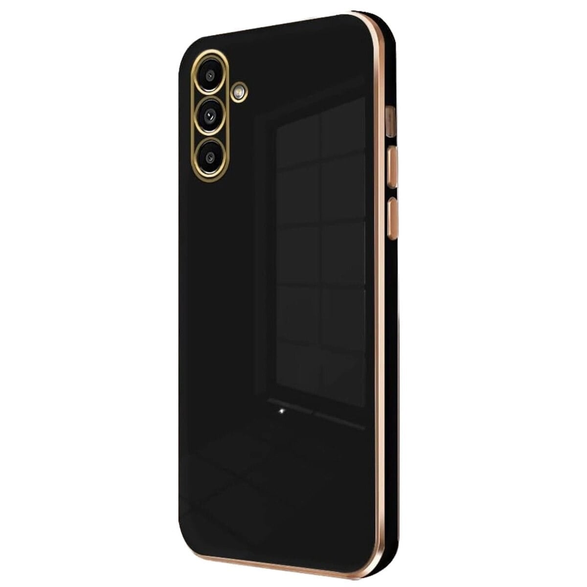 Samsung Galaxy A15 4g Kılıf Volet Silikon - Siyah