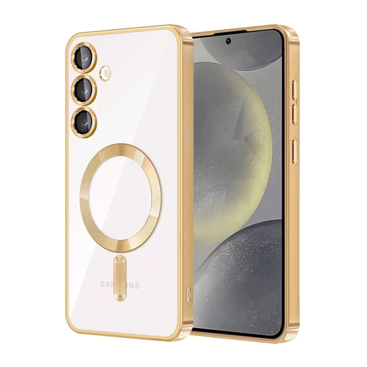 Samsung Galaxy A15 4g Kross Magneticsafe Kapak - Gold
