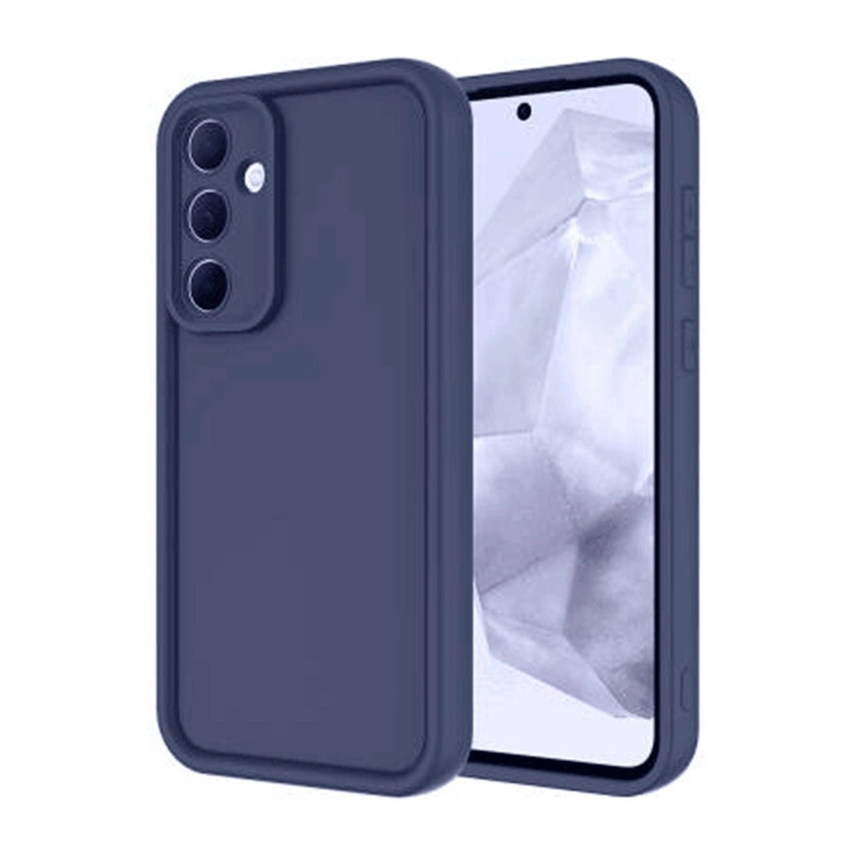 Samsung Galaxy A16 5g Kılıf Viera Silikon - Lacivert