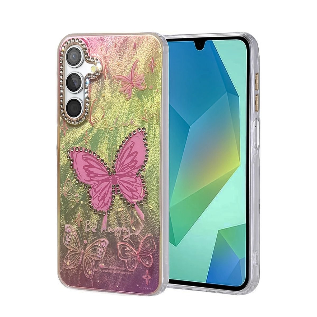 Samsung Galaxy A25 5g Kılıf Blade Aynalı Desenli Kapak - Desen 5