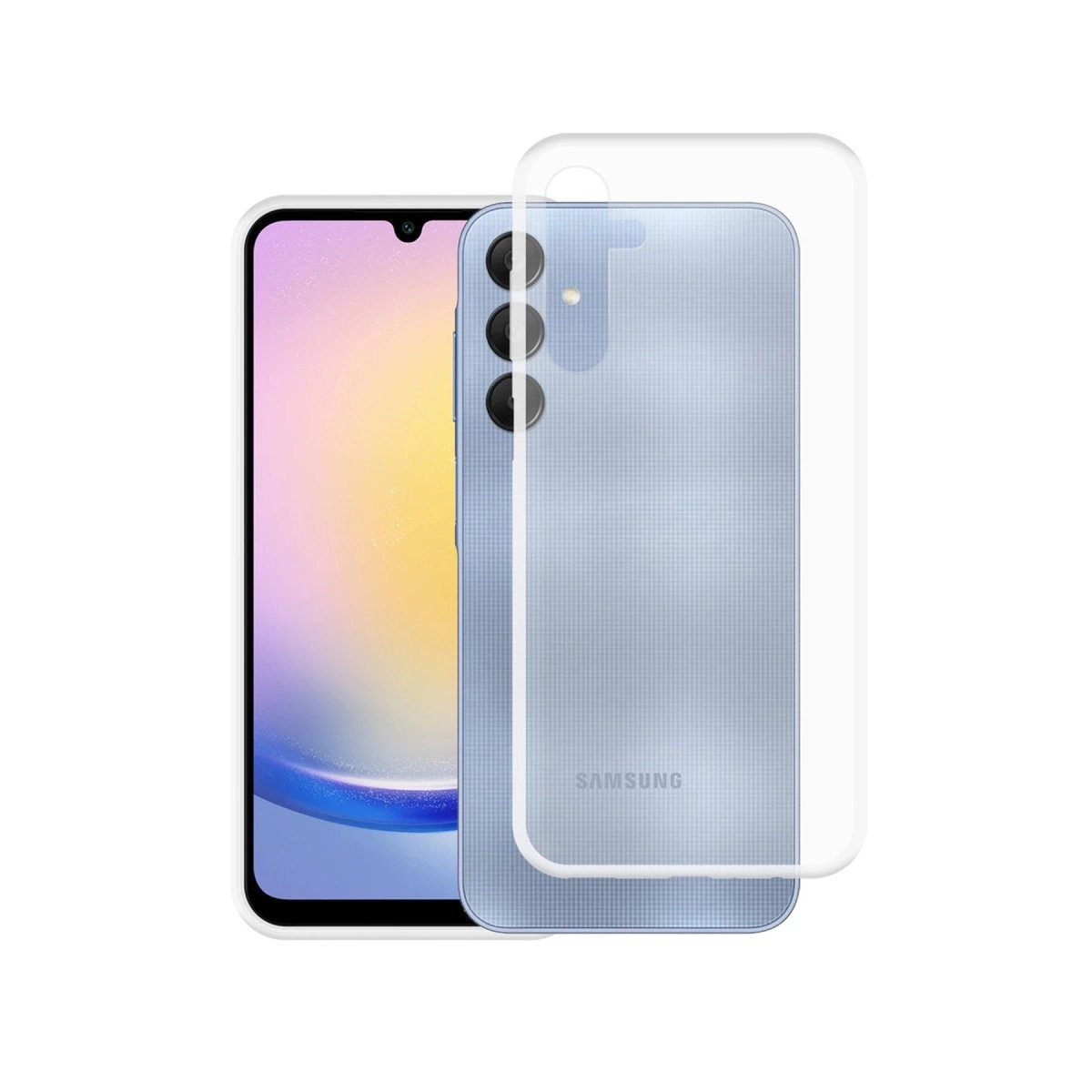 Samsung Galaxy A25 5g Kılıf Lüx Şeffaf Silikon