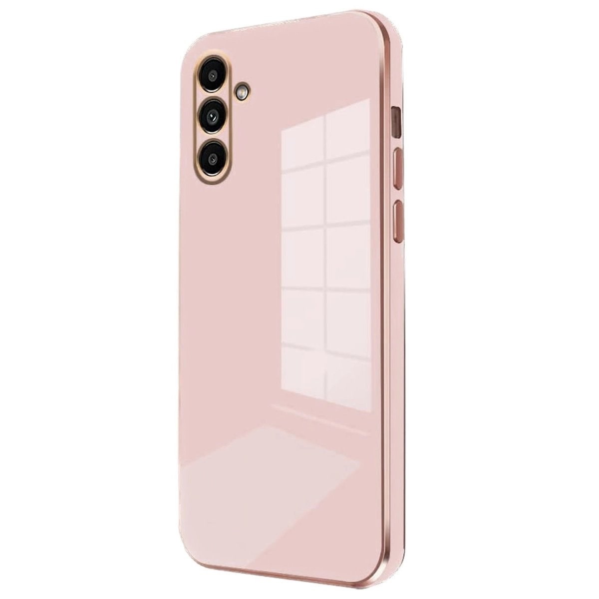 Samsung Galaxy A25 5g Kılıf Volet Silikon - Pembe