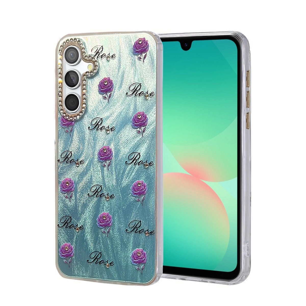 Samsung Galaxy A26 Kılıf Blade Aynalı Desenli Kapak - Desen 9