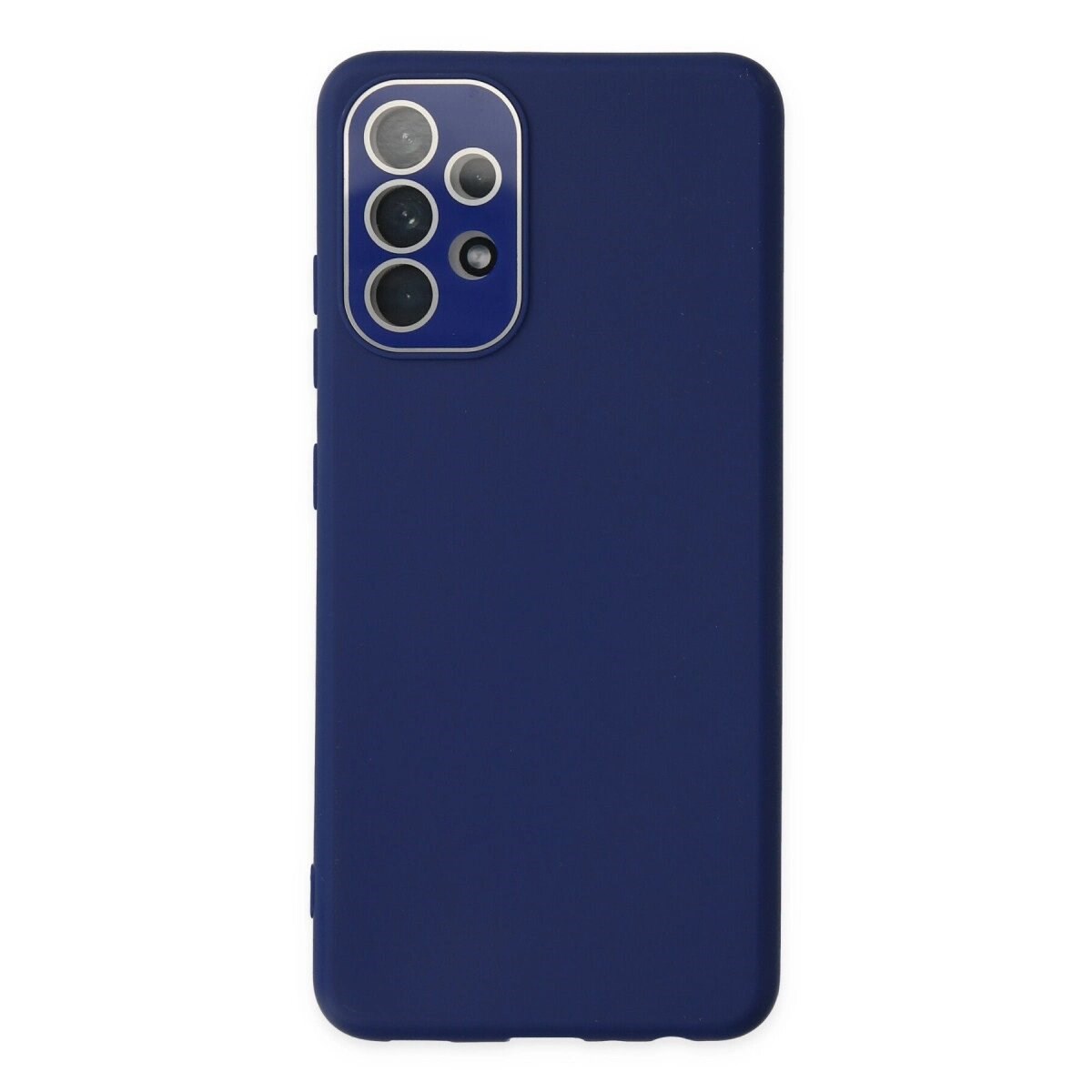 Samsung Galaxy A33 5g Kılıf Lansman Glass Kapak - Sky Blue