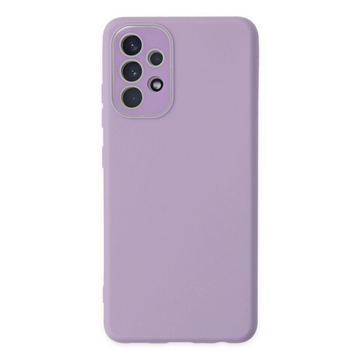 Samsung Galaxy A33 5g Kılıf Lansman Glass Kapak - Lila