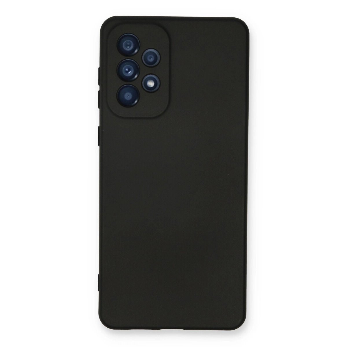 Samsung Galaxy A33 5g Kılıf Nano İçi Kadife Silikon - Siyah