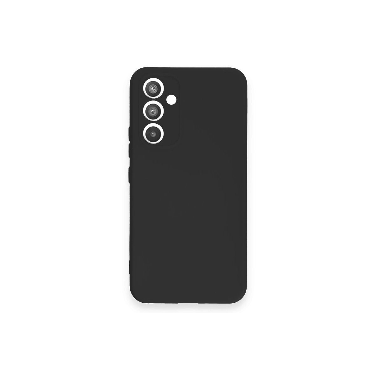 Samsung Galaxy A34 5g Kılıf Nano İçi Kadife Silikon - Siyah