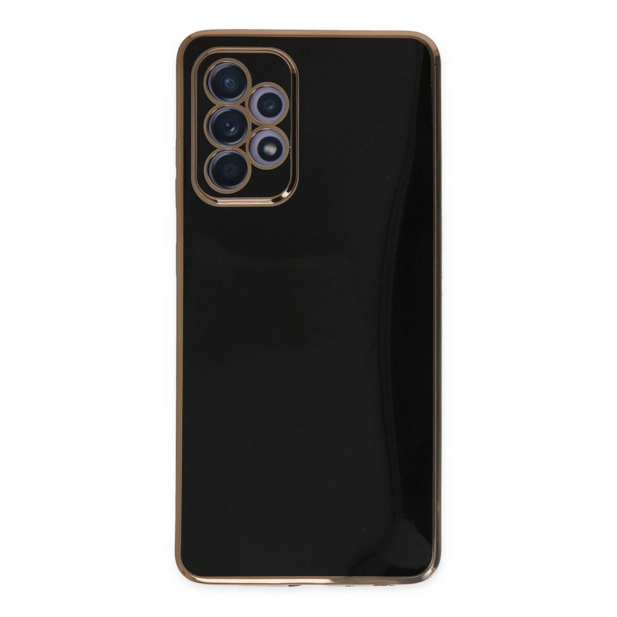 Samsung Galaxy A52 Kılıf Volet Silikon - Siyah