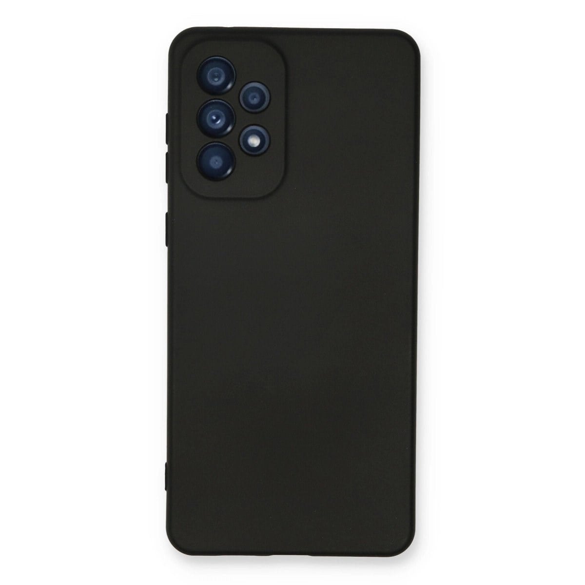 Samsung Galaxy A53 5g Kılıf Nano İçi Kadife Silikon - Siyah
