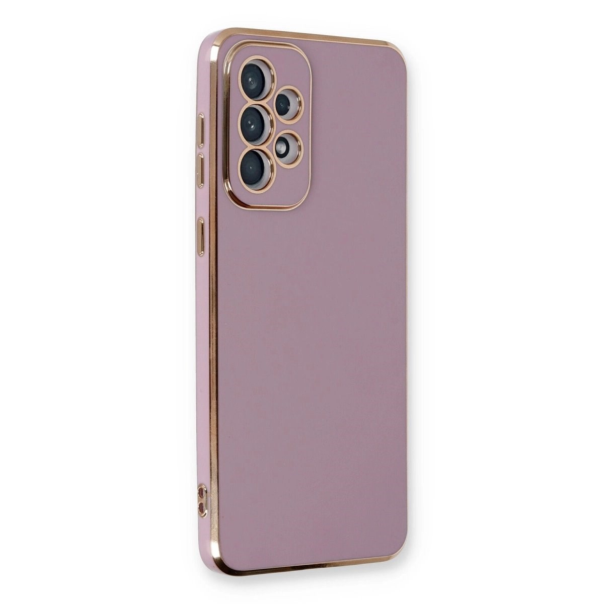 Samsung Galaxy A53 5g Kılıf Volet Silikon - Mor
