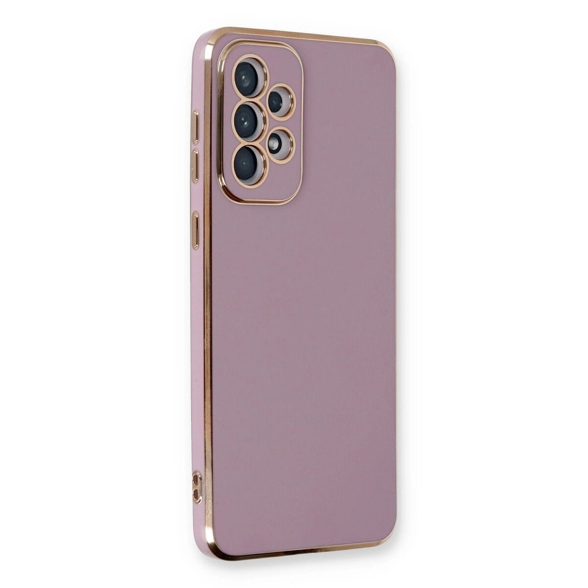 Samsung Galaxy A53 5g Kılıf Volet Silikon - Mor