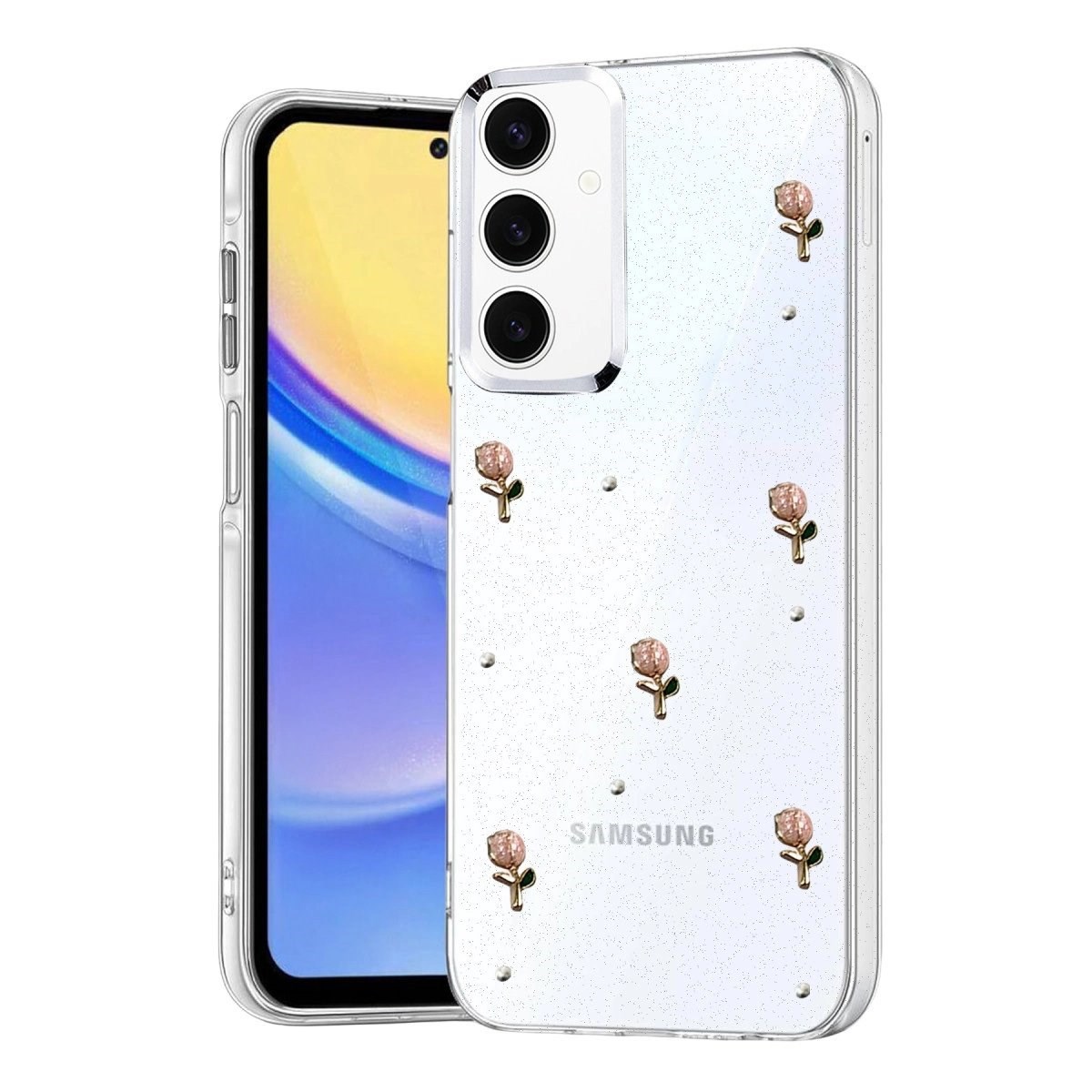 Samsung Galaxy A54 5g Fiyonk Desenli Kapak - Desen 6