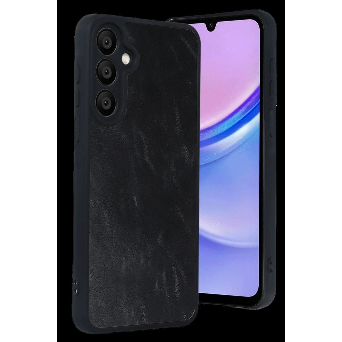 Samsung Galaxy A57 5g Aras Deri Kapak - Siyah